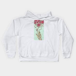 Grab All The Roses Kids Hoodie